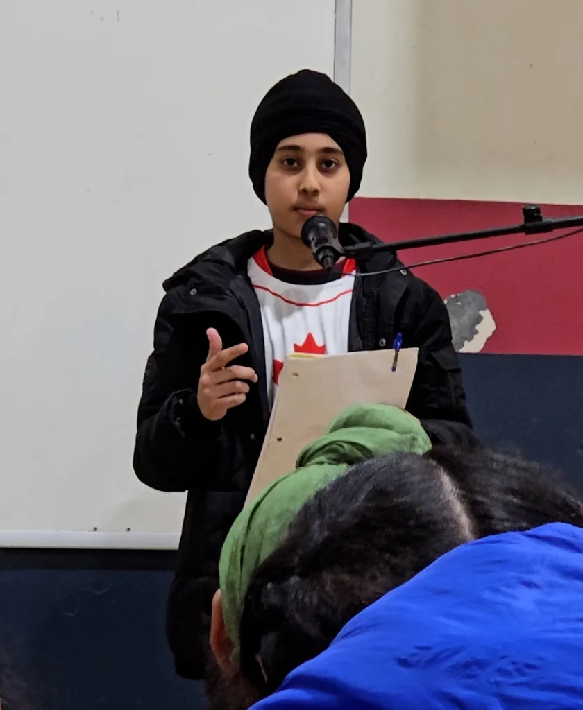 Interactive speaking clinic for youth