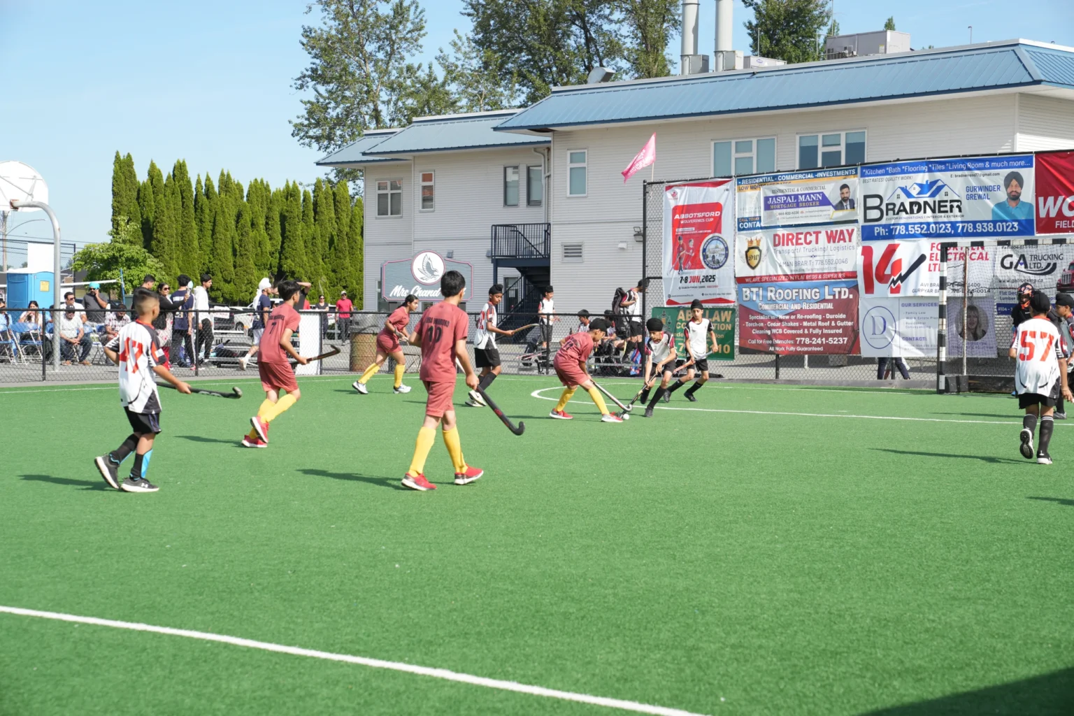Youth tournament match playoff