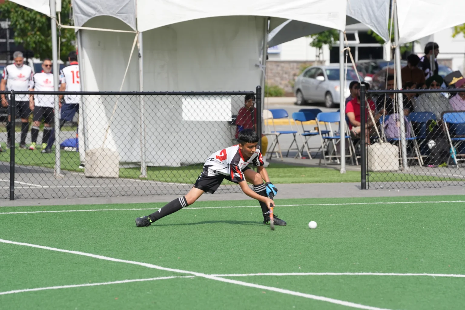 Penalty corner execution during tournament play