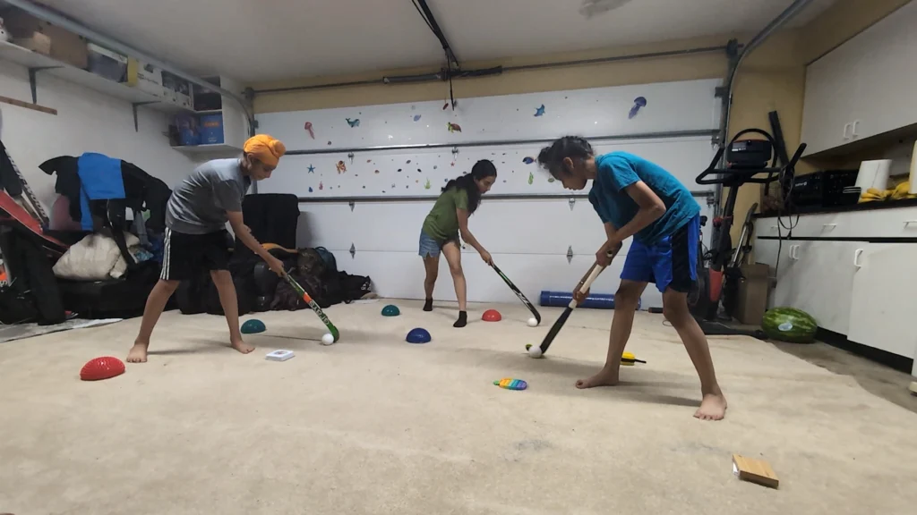 Youth agility and footwork training